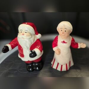 Mr & Mrs Claus Salt & Pepper Shakers